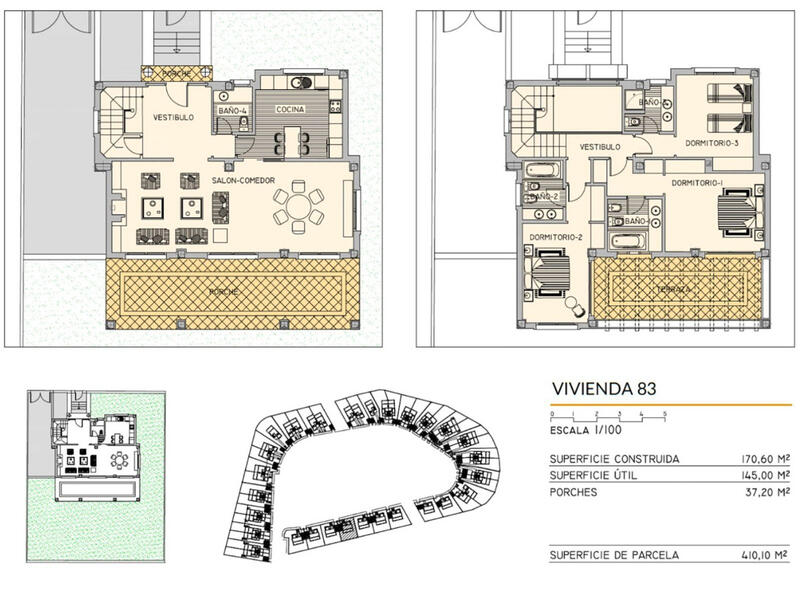 3 Cuarto Villa en venta