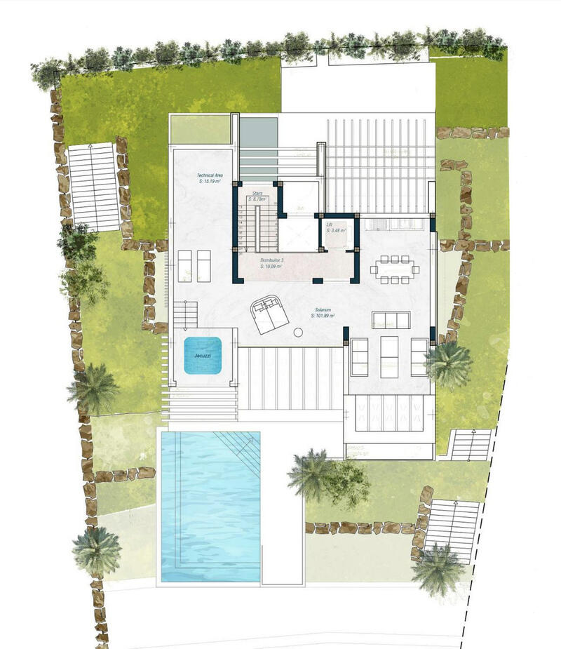 3 Cuarto Villa en venta