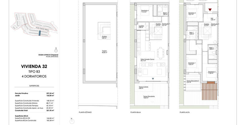 3 soverom Duplex til salgs