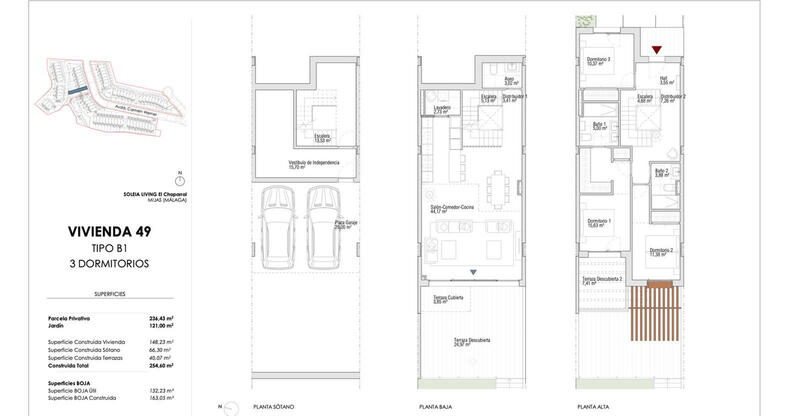 3 soverom Duplex til salgs