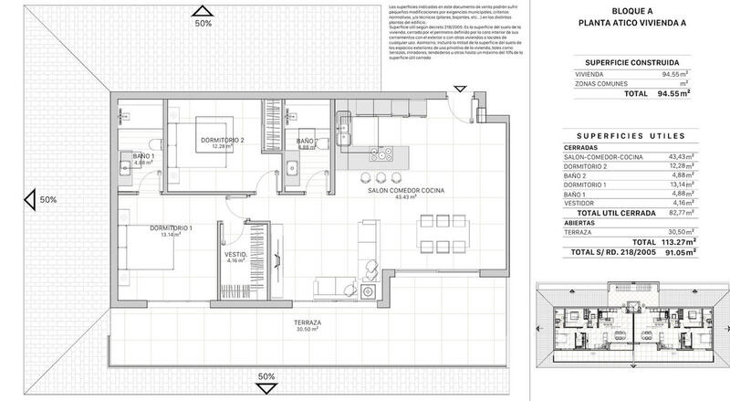 2 bedroom Apartment for sale