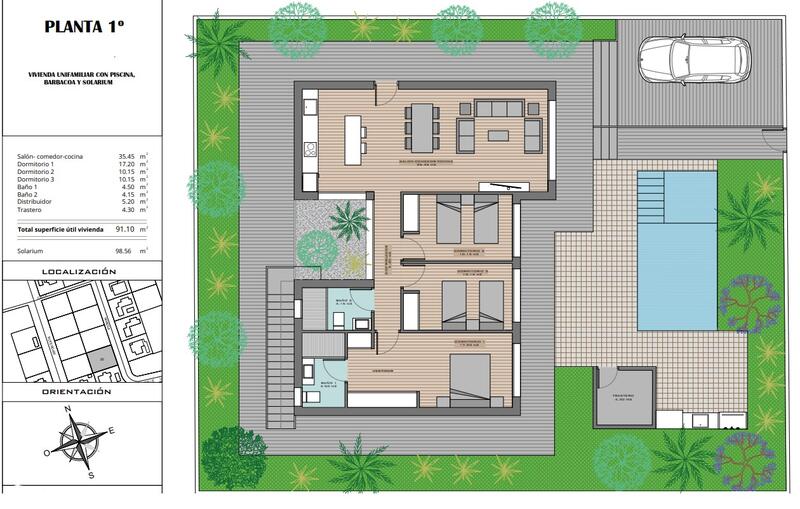 3 soverom Villa til salgs
