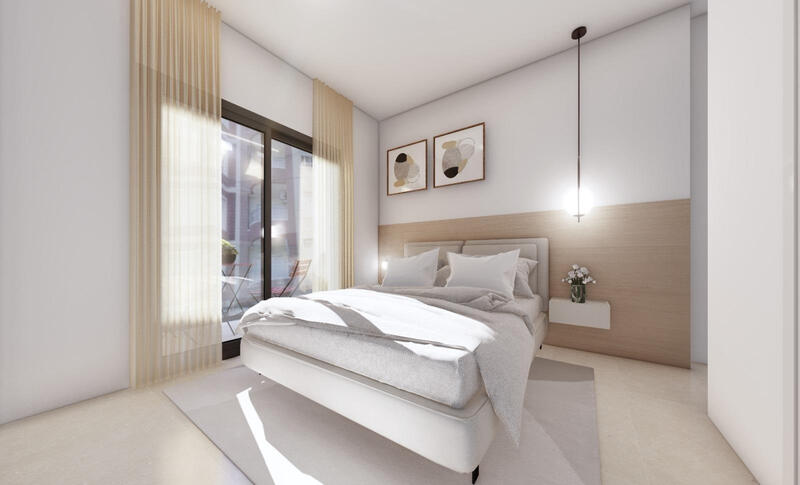 1 slaapkamer Appartement Te koop
