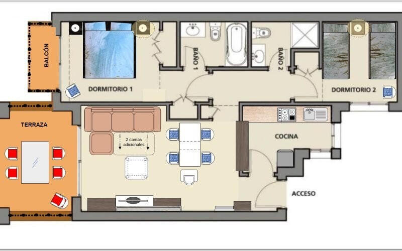 2 bedroom Apartment for sale