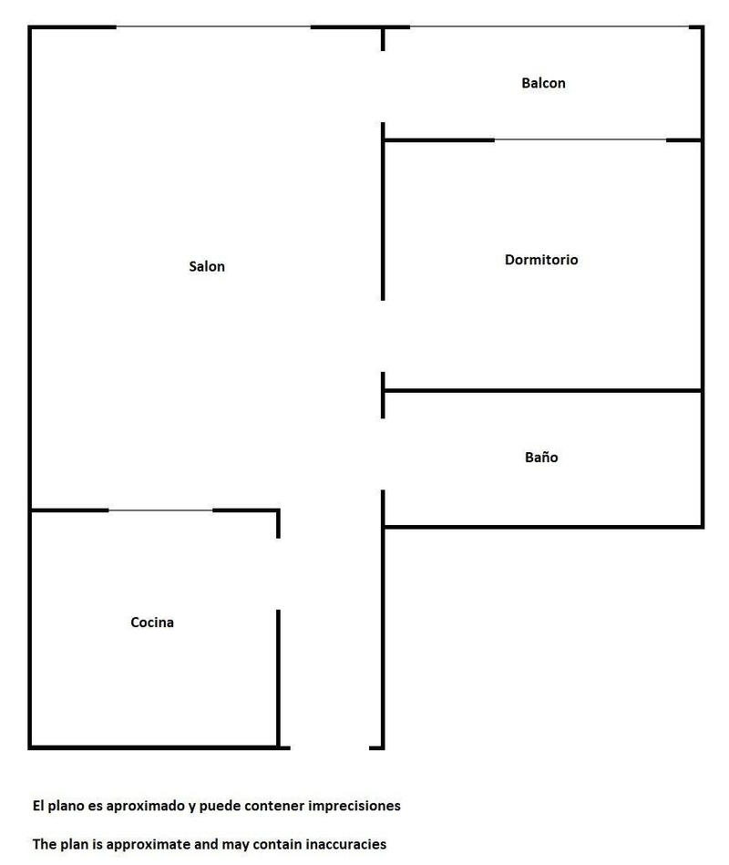 1 Cuarto Apartamento en venta