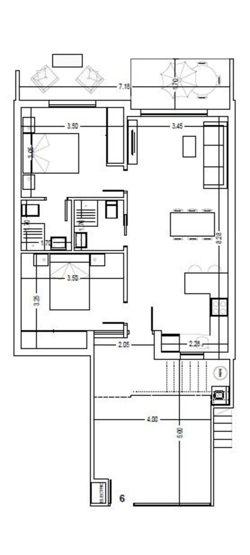 2 Schlafzimmer Villa zu verkaufen