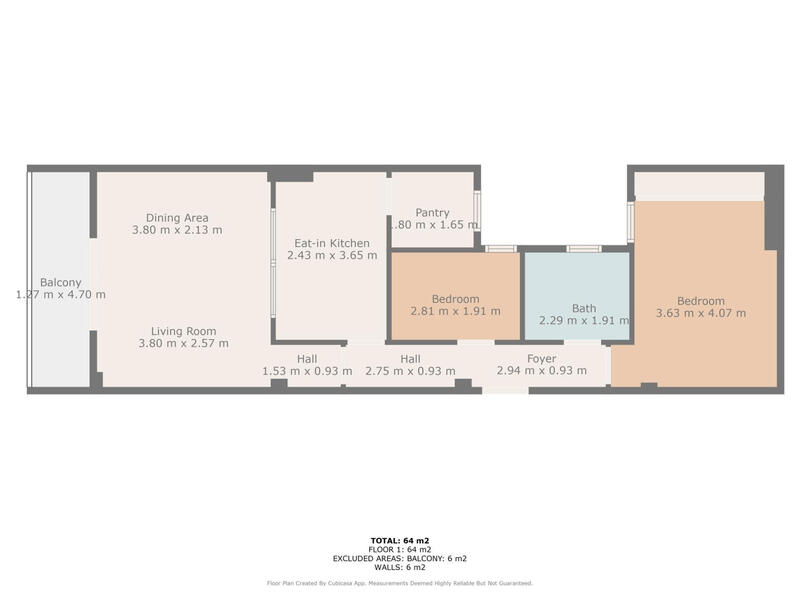 2 bedroom Apartment for sale