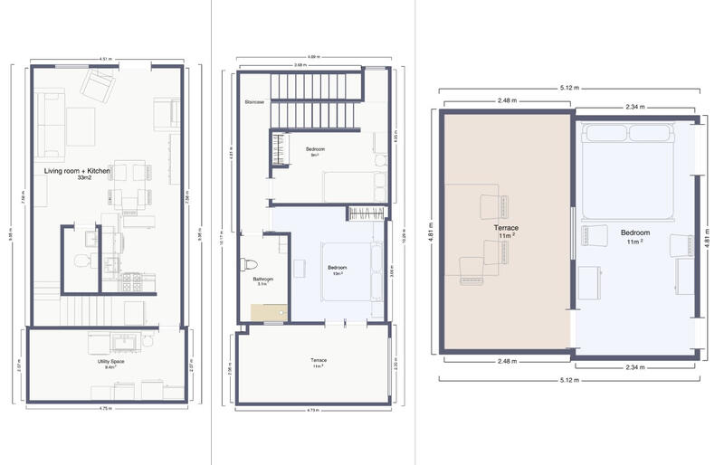 3 soverom Villa til salgs 3 soverom Villa til salgs