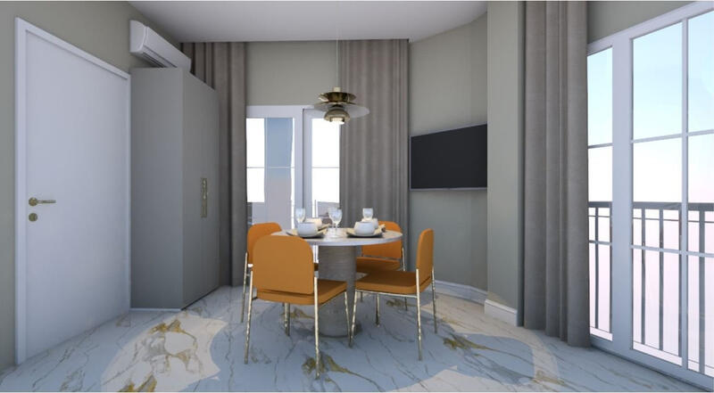 1 Cuarto Apartamento en venta