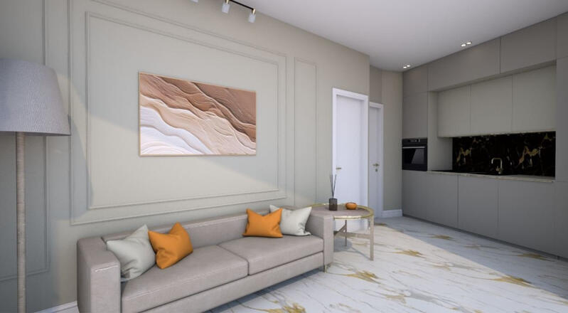 1 Cuarto Apartamento en venta