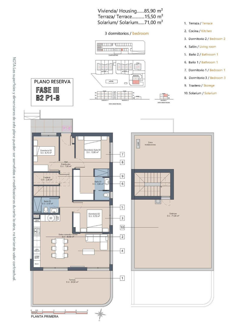 3 Schlafzimmer Villa zu verkaufen