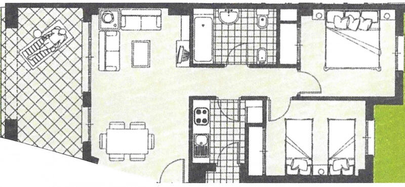 2 soverom Leilighet til salgs