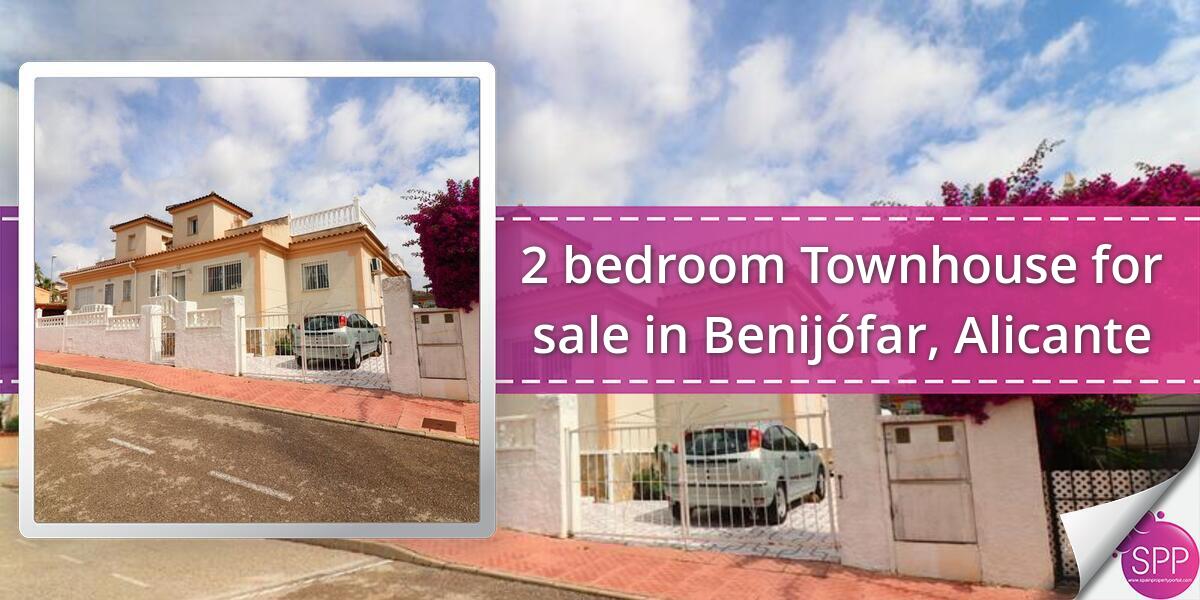 2 bedroom Townhouse for sale in Benijófar, Alicante, Spain Spain