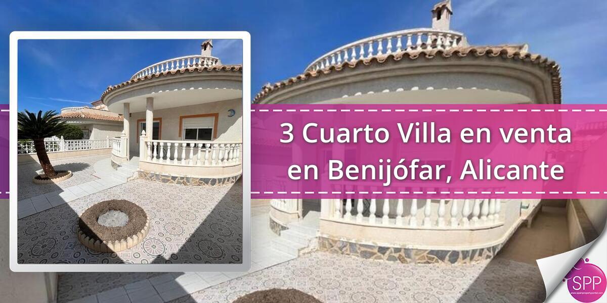 3 Cuarto Villa en venta en Benijófar, Alicante, España Spain Property