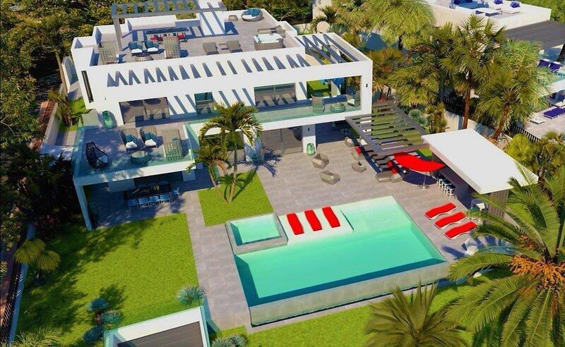 5 спальная комната вилла продается