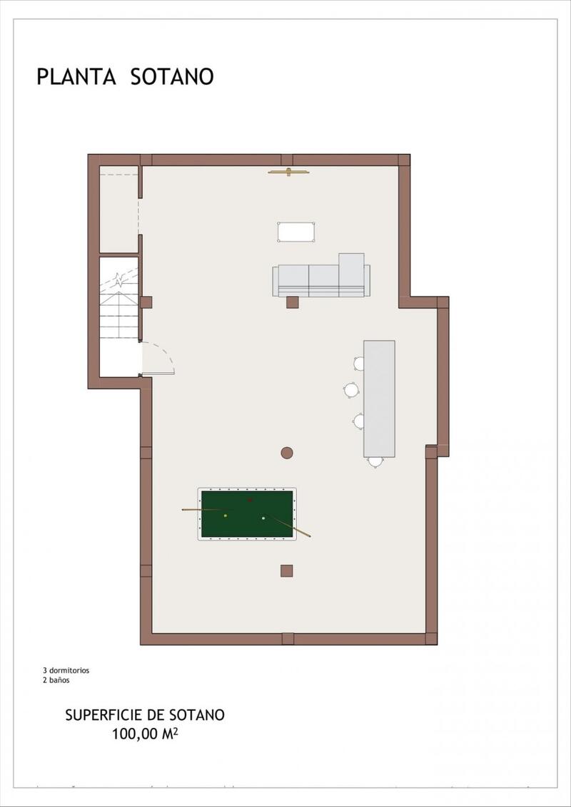 3 Schlafzimmer Villa zu verkaufen