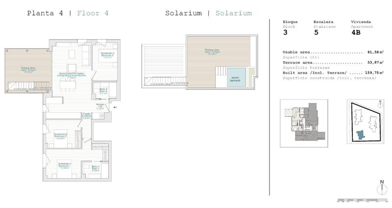 3 Cuarto Apartamento en venta