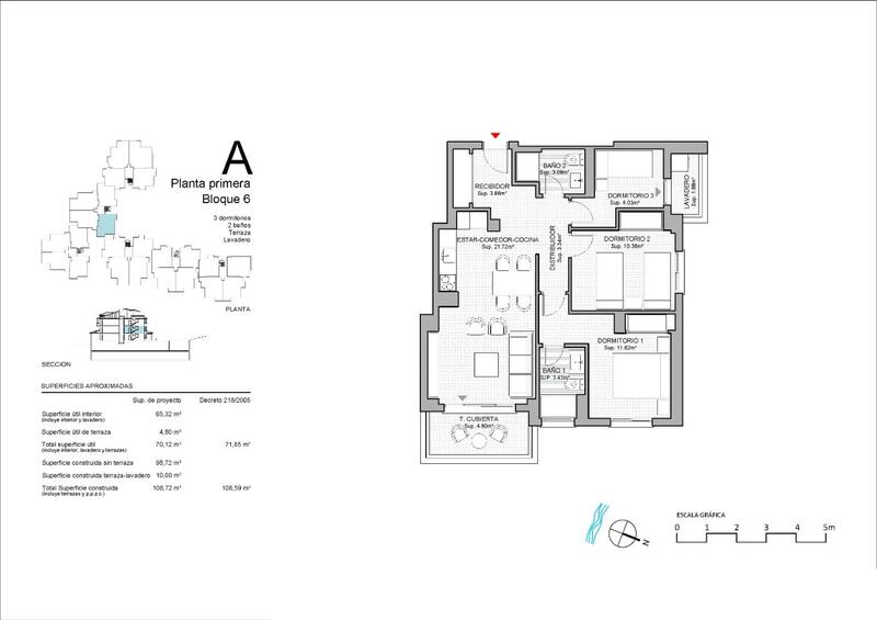 3 chambre Appartement à vendre