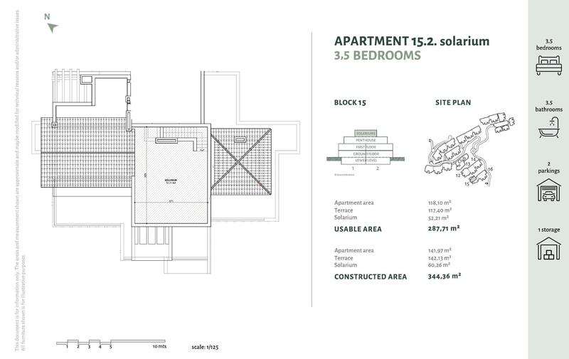 3 Schlafzimmer Appartement zu verkaufen