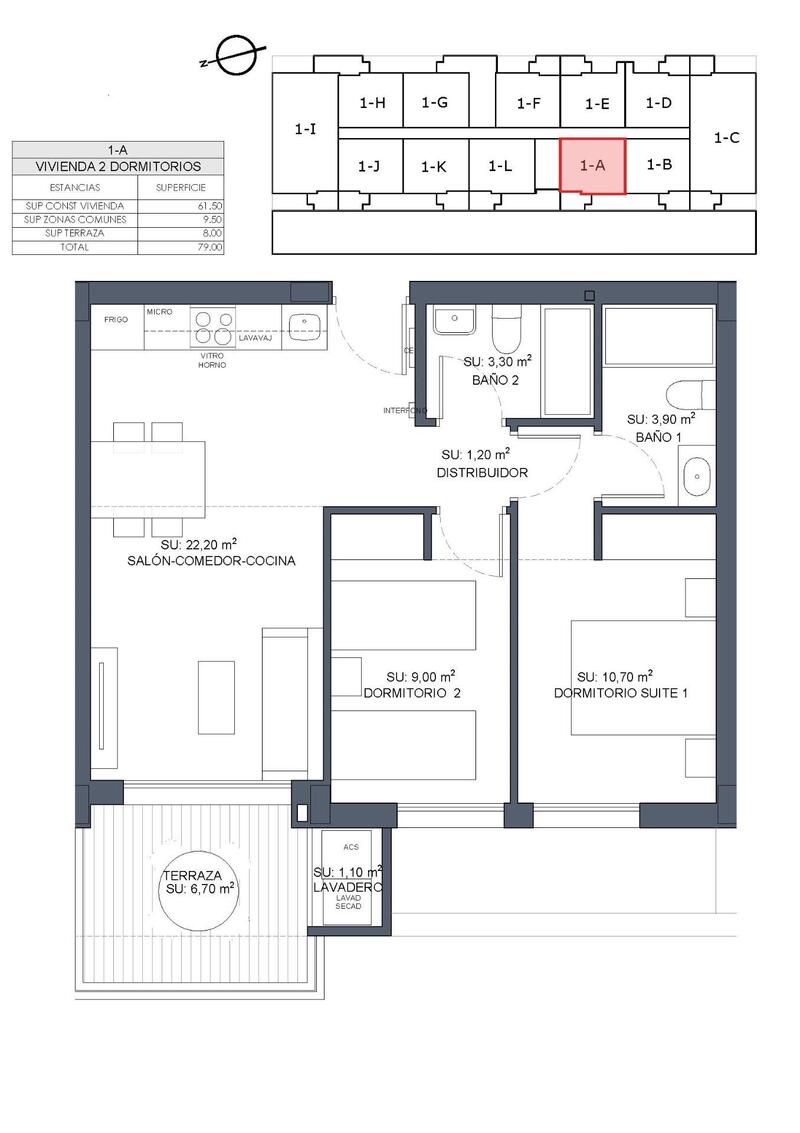 2 chambre Appartement à vendre