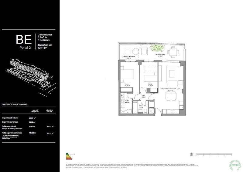 2 slaapkamer Appartement Te koop