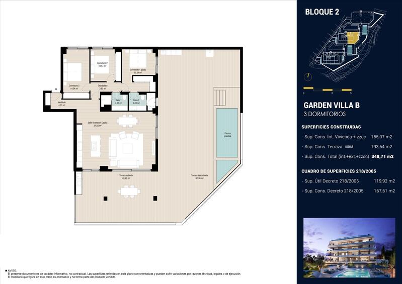 3 slaapkamer Appartement Te koop
