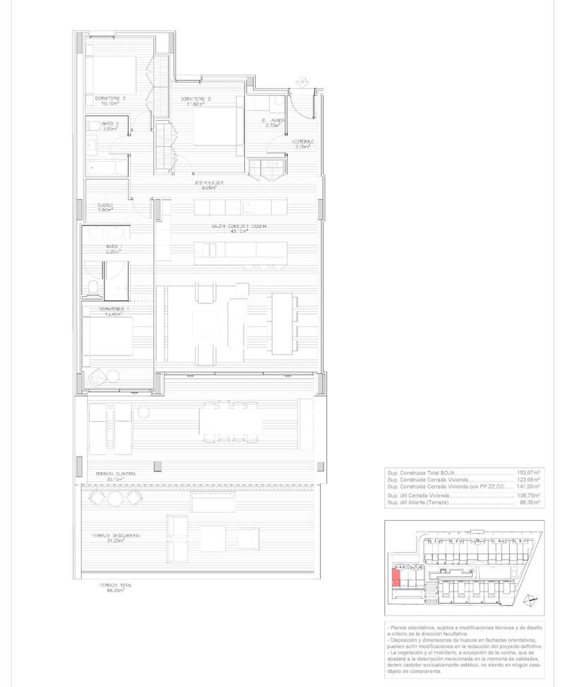 3 Cuarto Apartamento en venta
