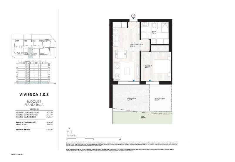 1 Schlafzimmer Appartement zu verkaufen