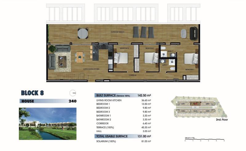 3 slaapkamer Appartement Te koop