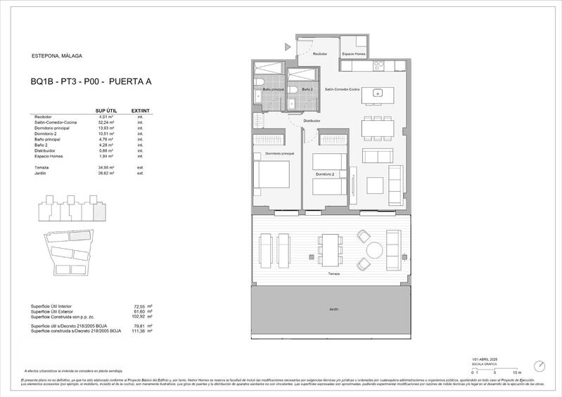 2 Schlafzimmer Appartement zu verkaufen