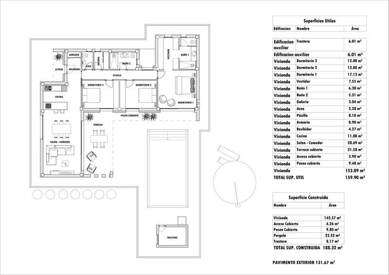 3 slaapkamer Villa Te koop