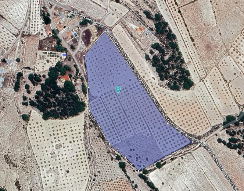 Jord til salg i Monóvar, Alicante