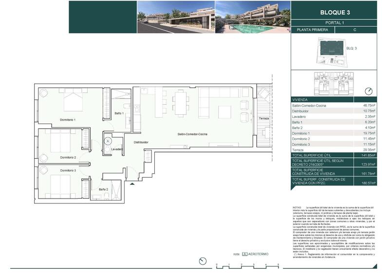 3 slaapkamer Appartement Te koop