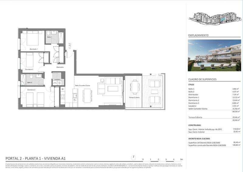 3 chambre Appartement à vendre