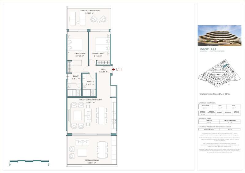1 Cuarto Apartamento en venta