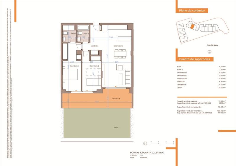 2 slaapkamer Appartement Te koop