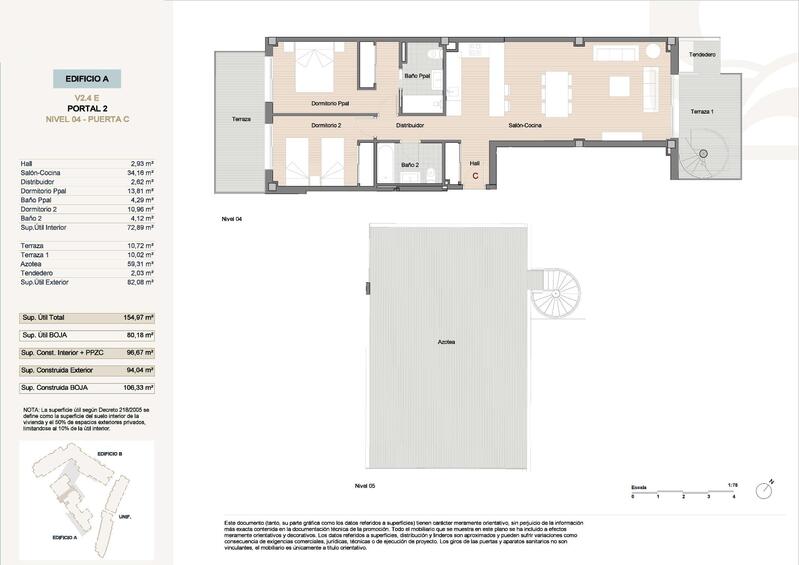2 bedroom Apartment for sale