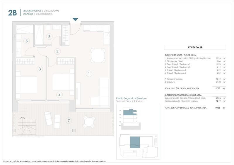 2 Schlafzimmer Appartement zu verkaufen 2 Schlafzimmer Appartement zu verkaufen