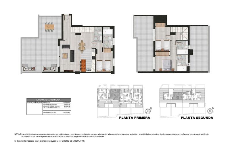 3 Schlafzimmer Appartement zu verkaufen