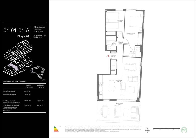 2 sovrum Lägenhet till salu