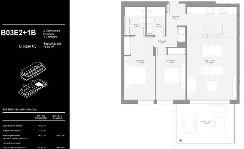 2 bedroom Apartment for sale