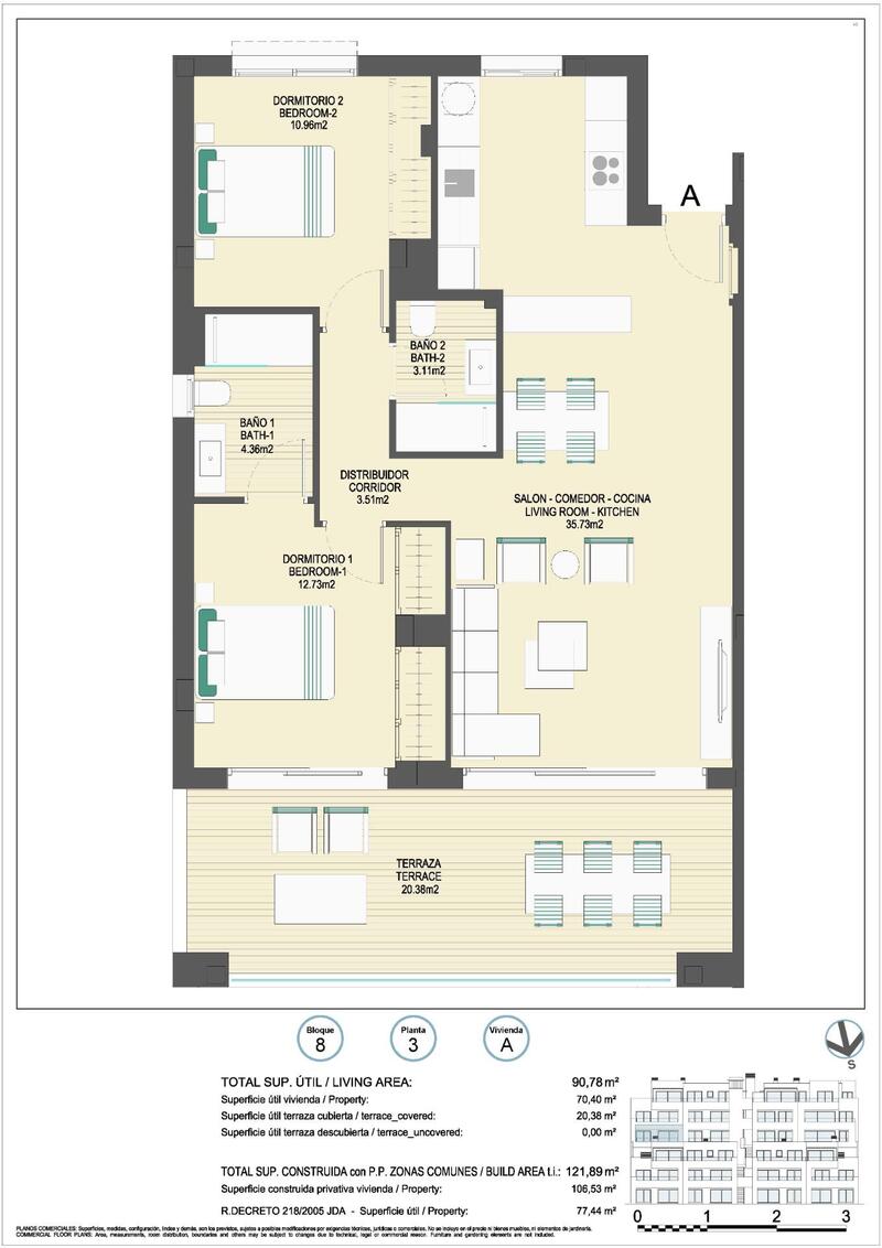 2 Schlafzimmer Appartement zu verkaufen 2 Schlafzimmer Appartement zu verkaufen