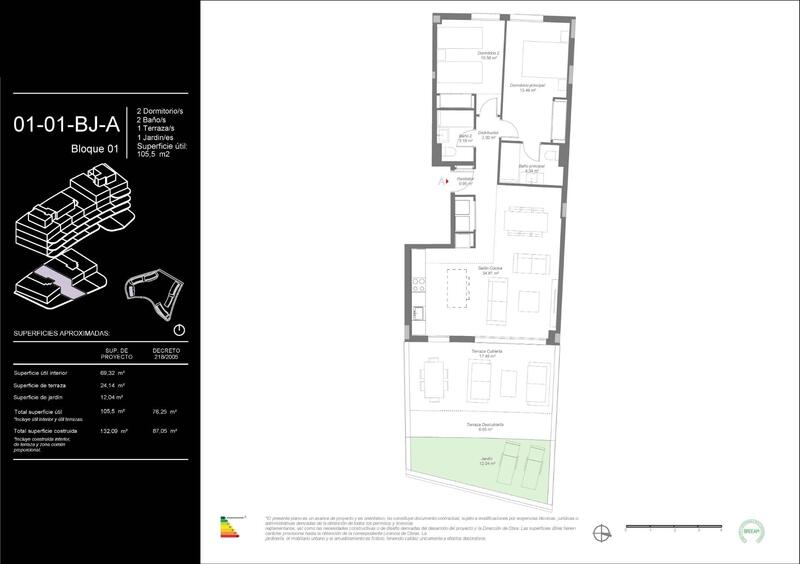 2 Schlafzimmer Appartement zu verkaufen