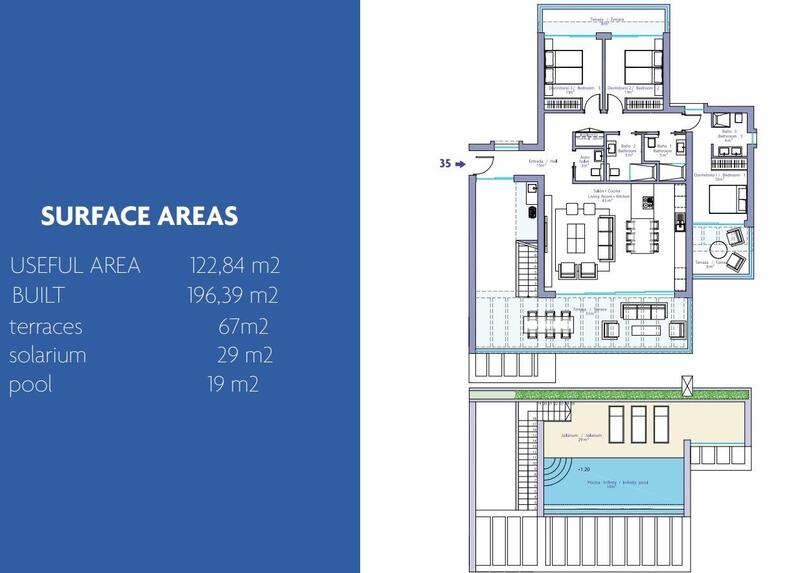 3 bedroom Apartment for sale