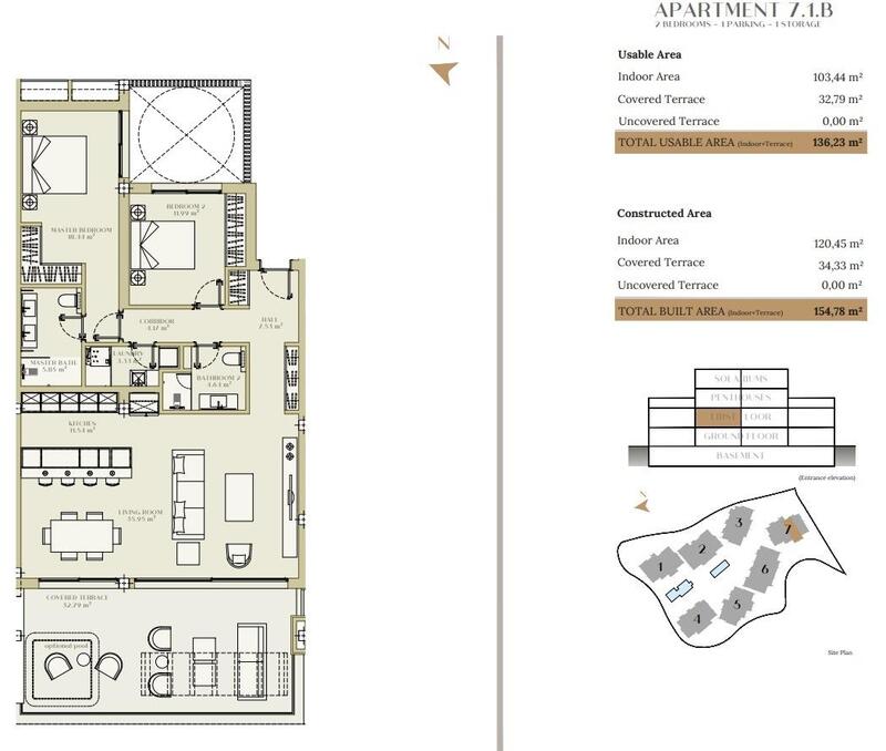 2 chambre Appartement à vendre