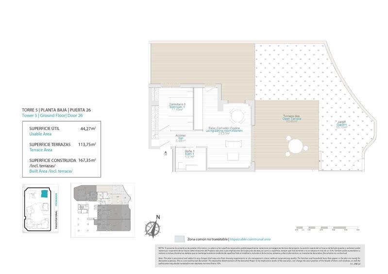 1 Cuarto Apartamento en venta