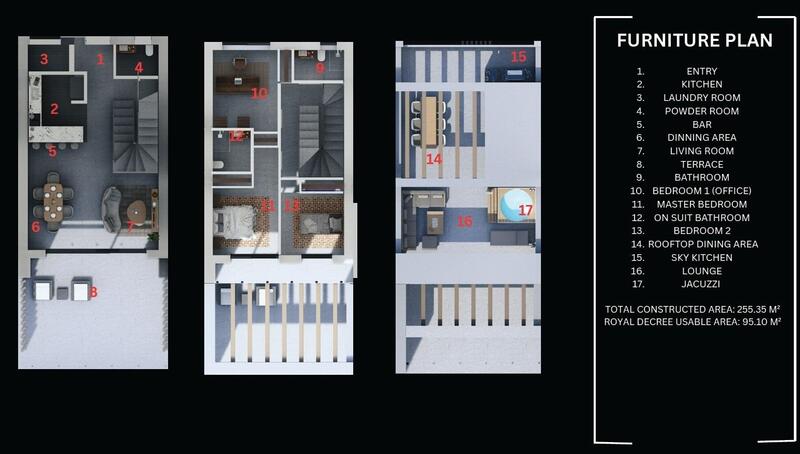 3 Cuarto Villa en venta