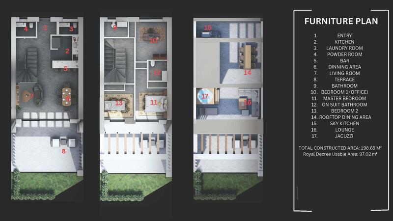 3 Cuarto Adosado en venta