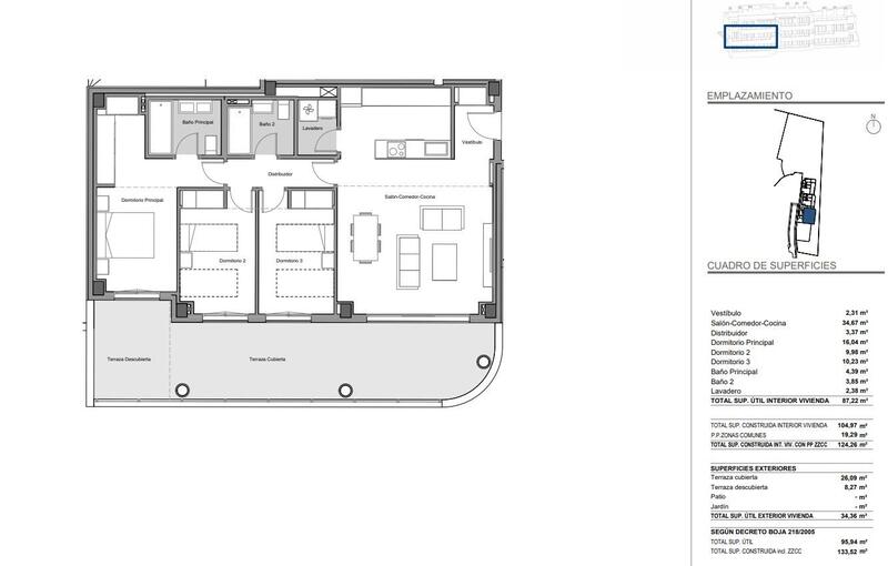 3 bedroom Apartment for sale