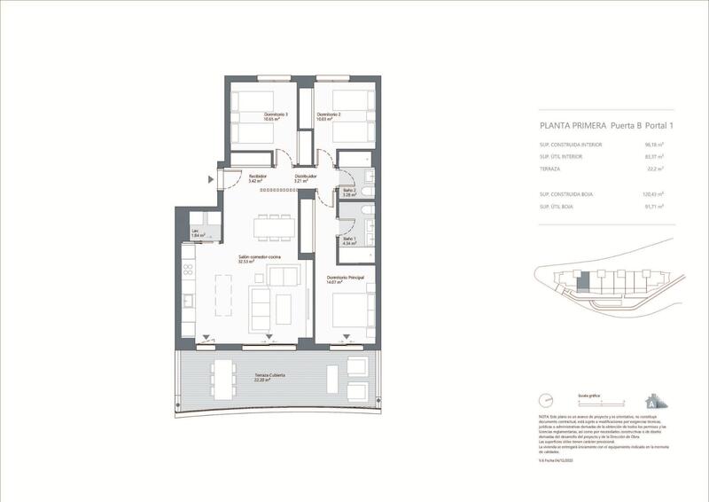 3 Cuarto Apartamento en venta